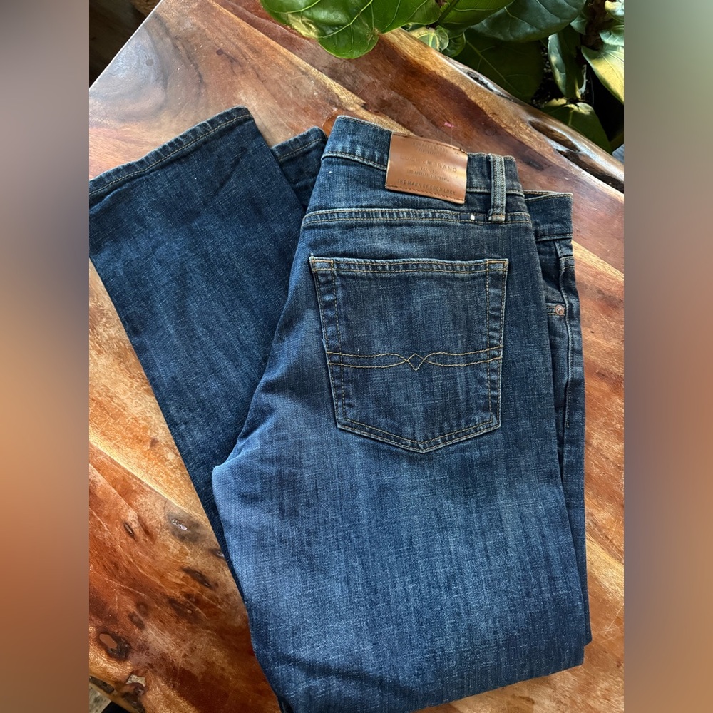 Lucky Brand Dark Blue Straight Jeans